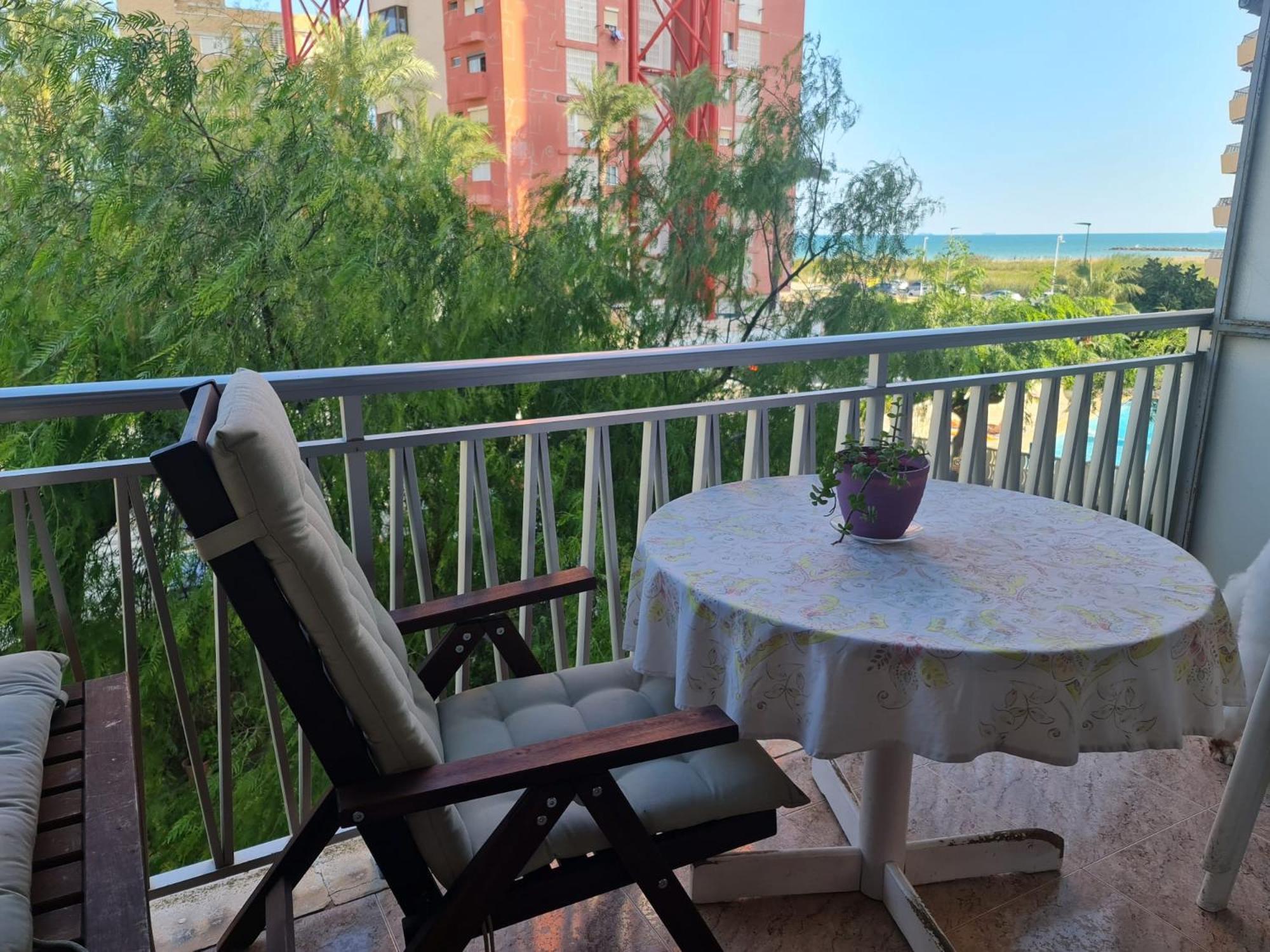 Bonito Apartamento Con Vistas Al Mar ปลายา โปบลา เด ฟาร์นาลส์ ภายนอก รูปภาพ